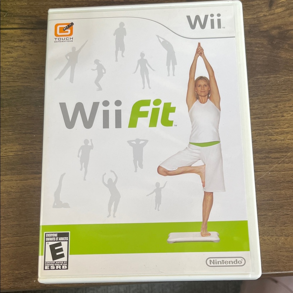 Nintendo Wii Fit Game - Green and White